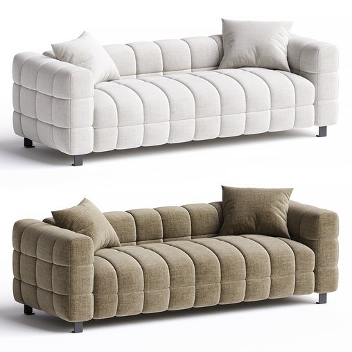 Akrenar 82 Modern Oversized Sofa 3d model Download Maxve