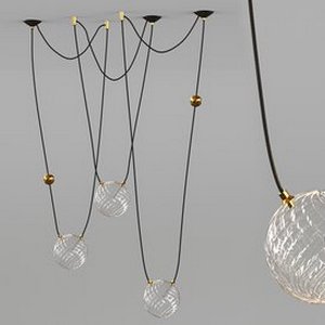 Beloio Pendant Light from Margaux Keller collection 3d model Download Maxve