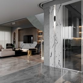 Livingroom 73 By Quyen Linh 3d model Download Free Maxve