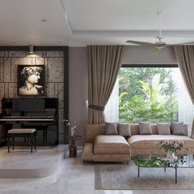 Livingroom 146 By KTS Hoang Phong 3d model Download Free Maxve
