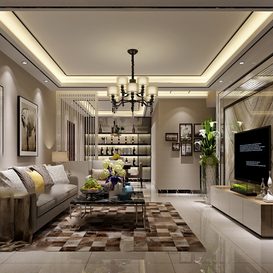 Living room 64  3d model  download free  3ds max Maxve