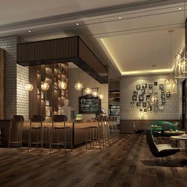 Restaurant coffee 1179  3d model  download free  3ds max Maxve