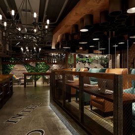 Restaurant coffee 1193  3d model  download free  3ds max Maxve