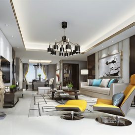 Living room 133  3d model  download free  3ds max Maxve