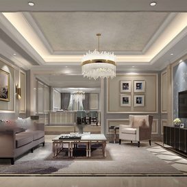Living room 163  3d model  download free  3ds max Maxve