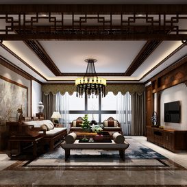 Living room 206  3d model  download free  3ds max Maxve