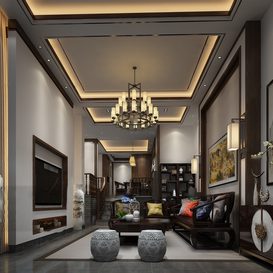 Living room 268  3d model  download free  3ds max Maxve