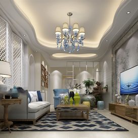 Living room 346  3d model  download free  3ds max Maxve