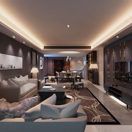 Living room 393  3d model  download free  3ds max Maxve