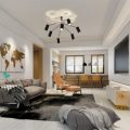 Living room 410  3d model  download free  3ds max Maxve