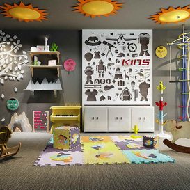 Childroom 337 Download free 3d model 3ds max Maxve