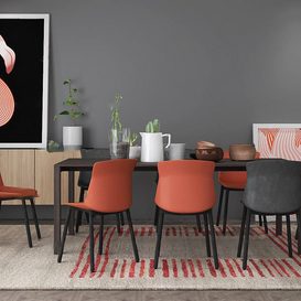 Dining set 372 Download free 3d model 3ds max Maxve