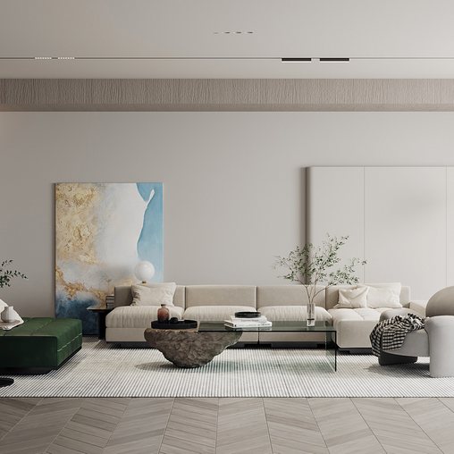 Living room 17 3d model Download Maxve