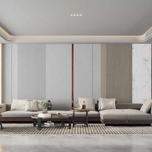 Living room 10 3d model Download Maxve