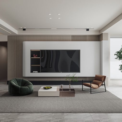 Living room 49 3d model Download Maxve
