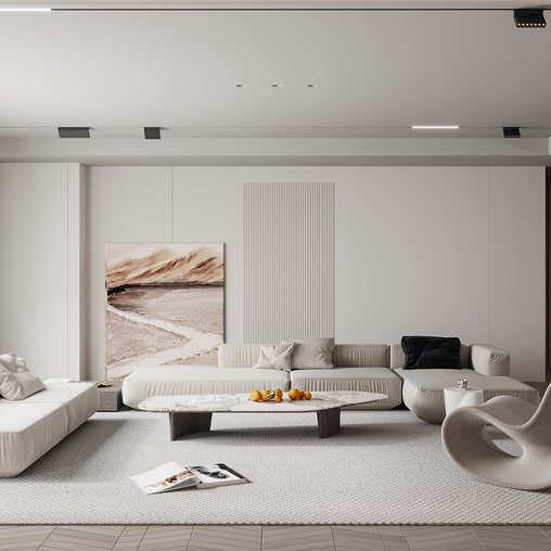 Living room 14 3d model Download Maxve