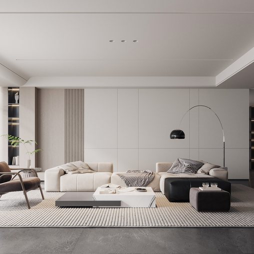 living room 3d model Download Maxve
