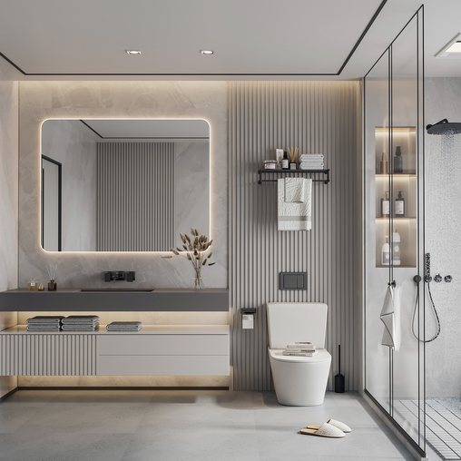 Bathroom 34 3d model Download Maxve