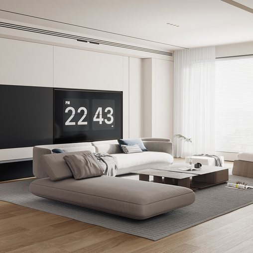 Living Room 120 3d model Download Maxve