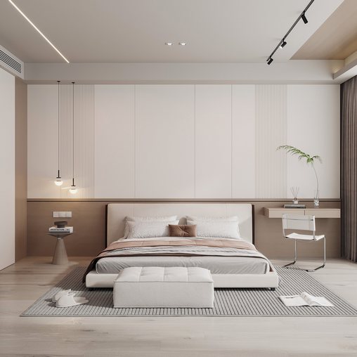 Bedroom 3d model Download Maxve