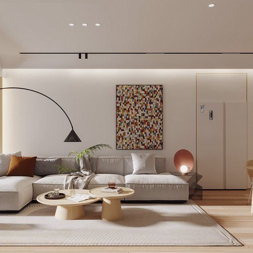 Living Room 161 3d model Download Maxve