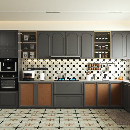 French Kitchen 3d model Download Maxve