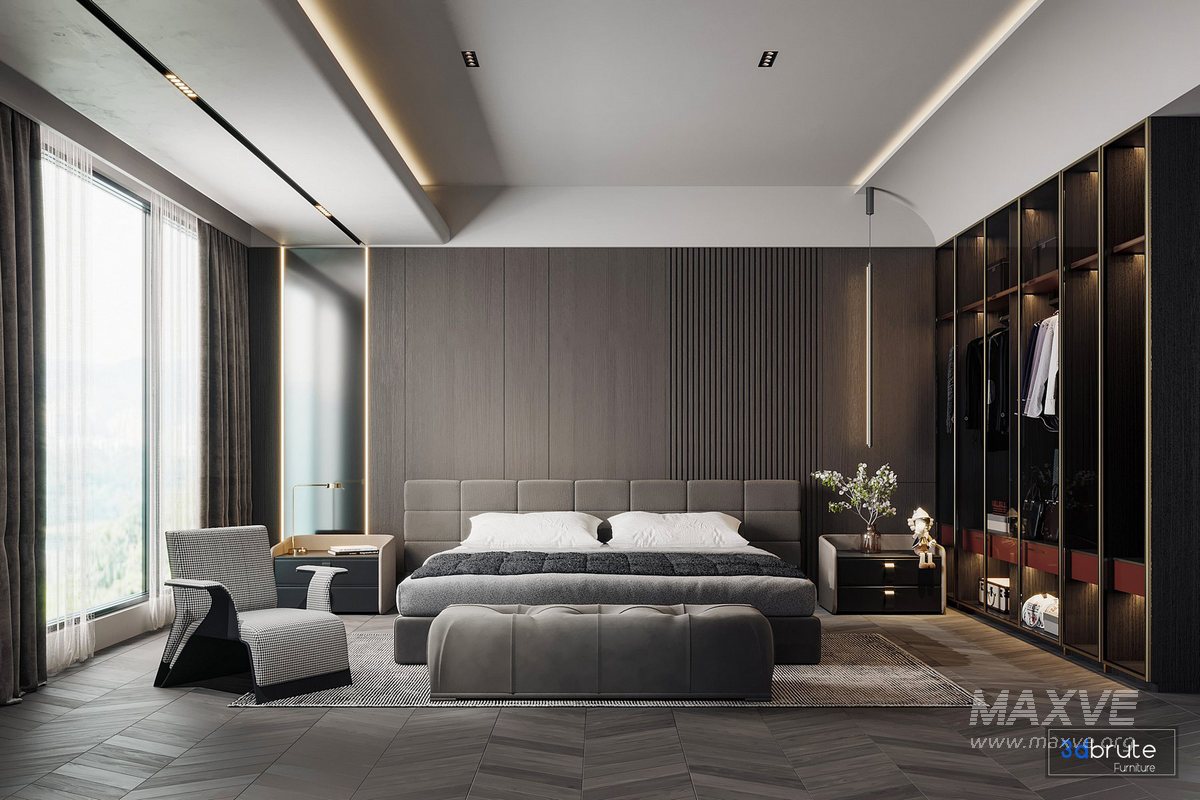 Modern bedroom