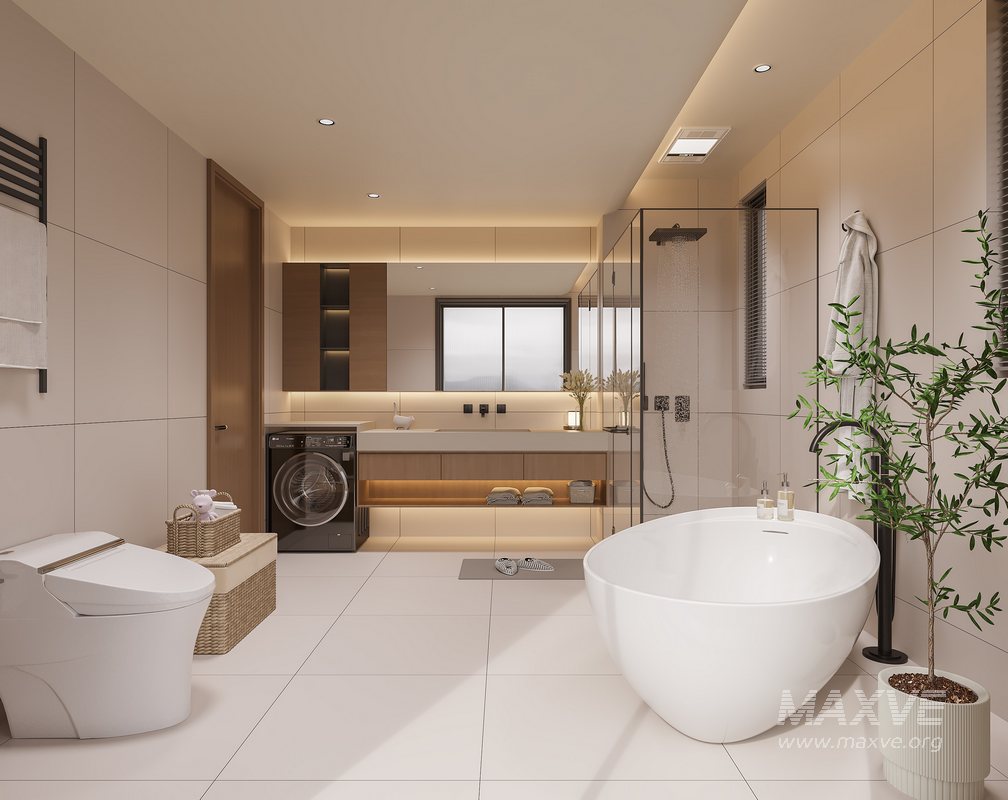 Modern bathroom