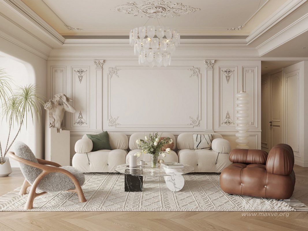 French living room