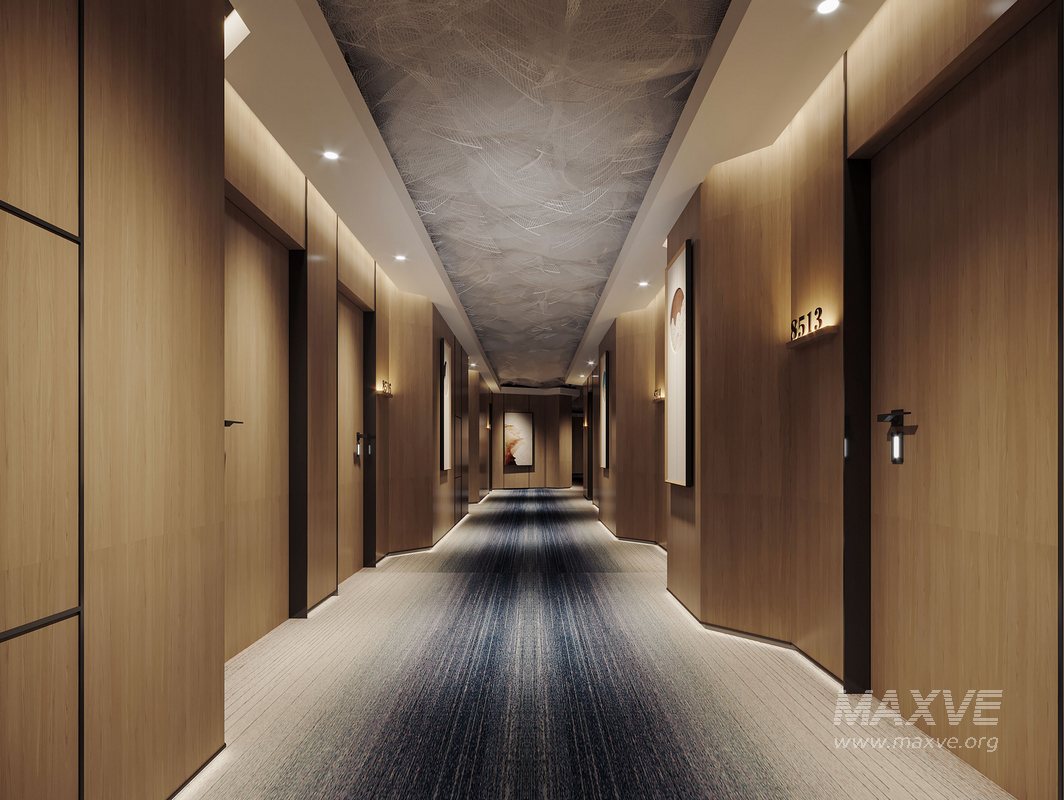 Hotel hallway