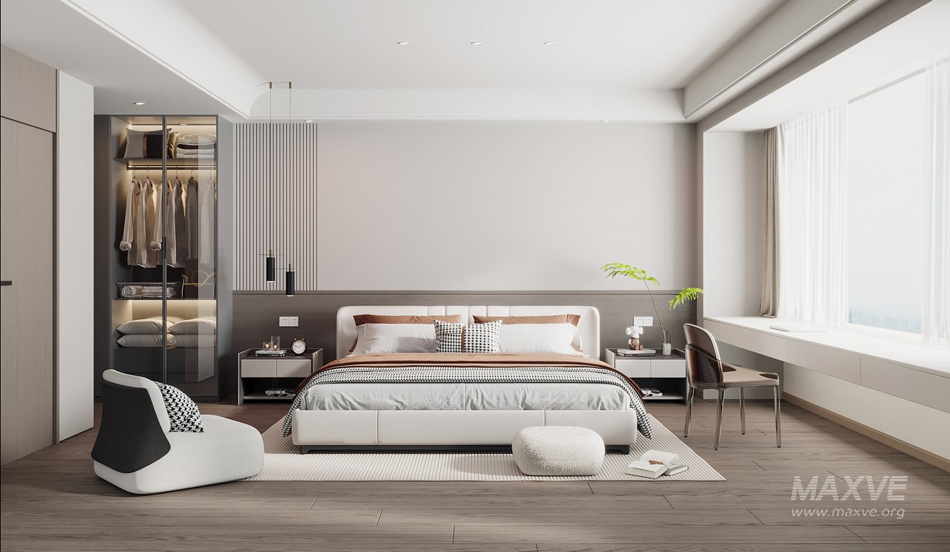 Modern bedroom