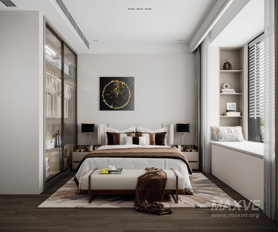 Modern bedroom