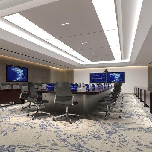 Modern conference room 3d model Download Maxve