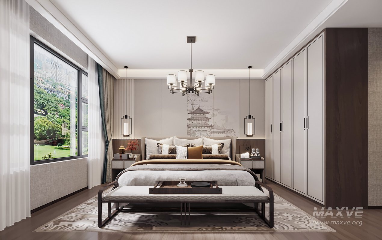 Modern bedroom