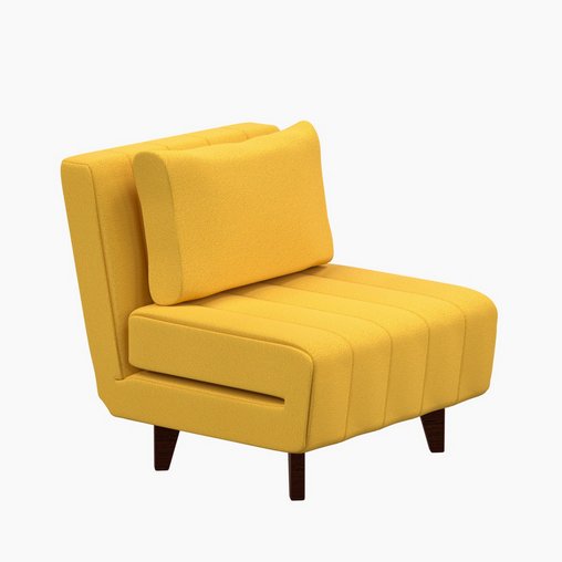 New London Upholstered Accent Chair 3d model Download Maxve