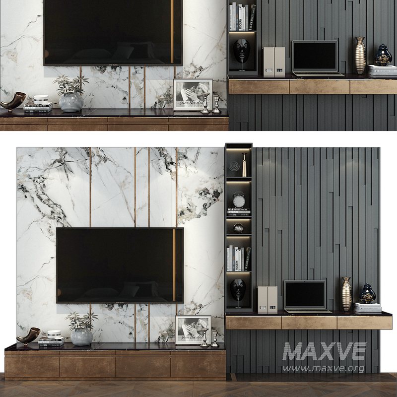 TV Wall set 329