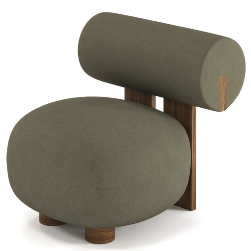 Hippo Lounge Chair 3d model Download Maxve