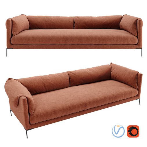 Sofa DROP - Ditre Italia 3d model Download Maxve