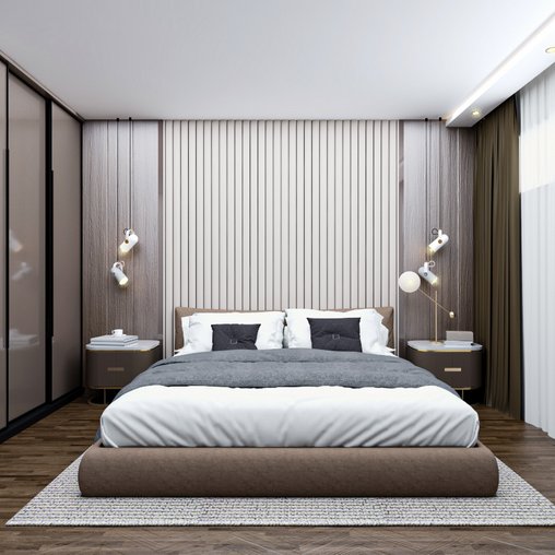 Bedroom 3d model Download Maxve