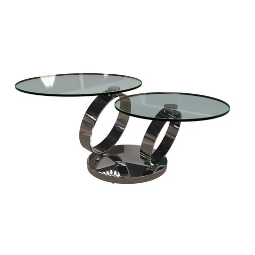 Coffee table TOP-Party Double-Ring 3d model Download Maxve