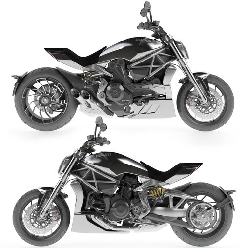 ducati xdiavel motorcycle 3d model Download Maxve