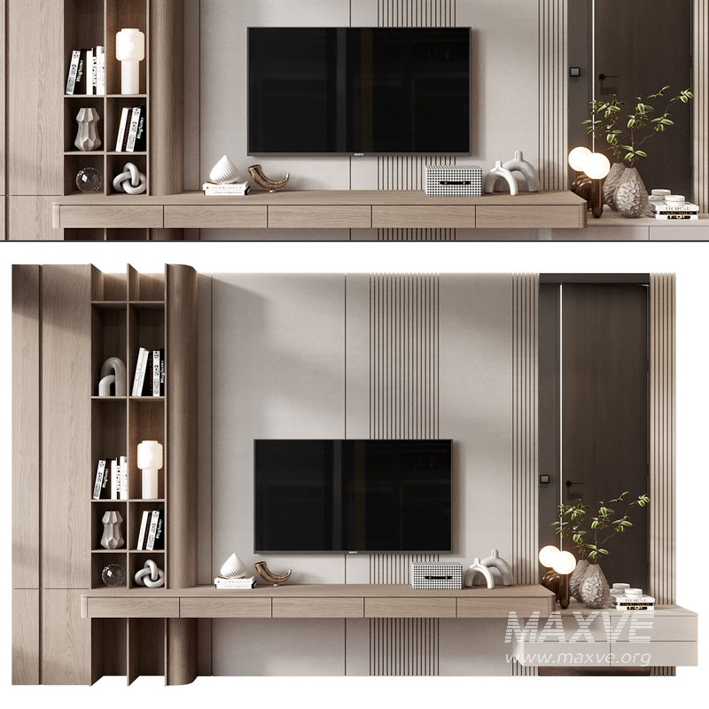 TV Wall set 196