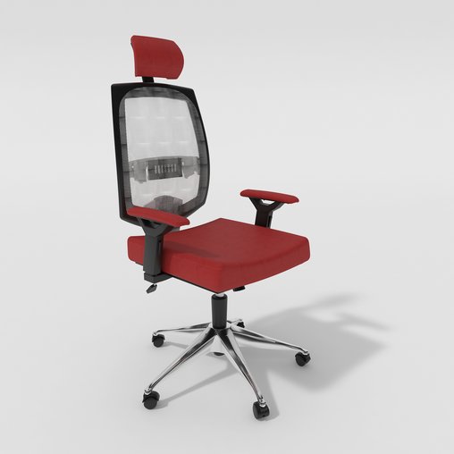 The main office chair has six designs 3d model Download Maxve