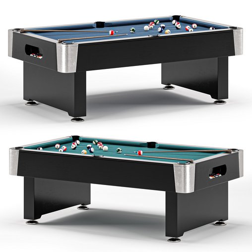 Mizerak Dakota 8 Slatron Billiard Table 3d model Download Maxve