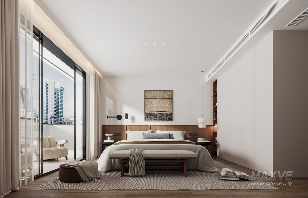 Modern bedroom