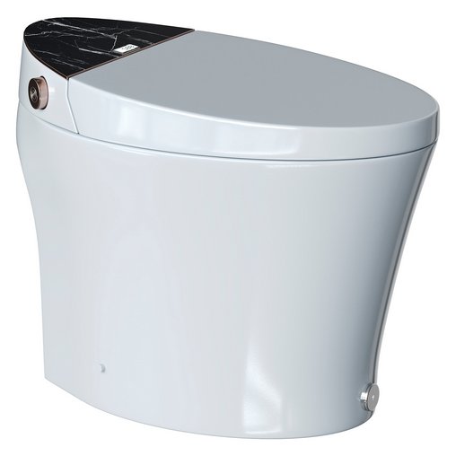 Casta Diva Elongated Smart Toilet 3d model Download Maxve