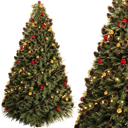 Christmas Tree Set3 3d model Download Maxve