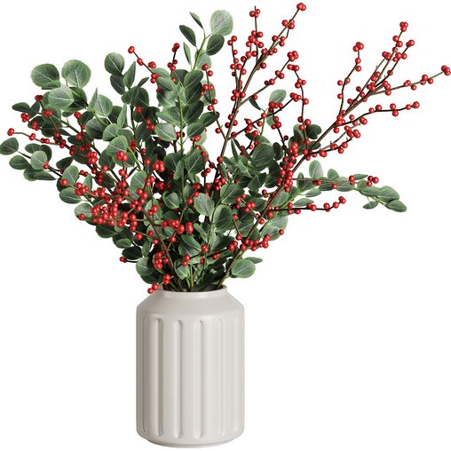 Christmas Bouquet Set1 3d model Download Maxve