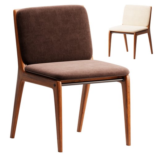 Gleda Dining Chair 3d model Download Maxve