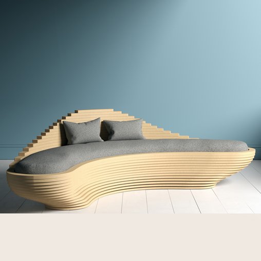 parametric furniture 01 3d model Download Maxve